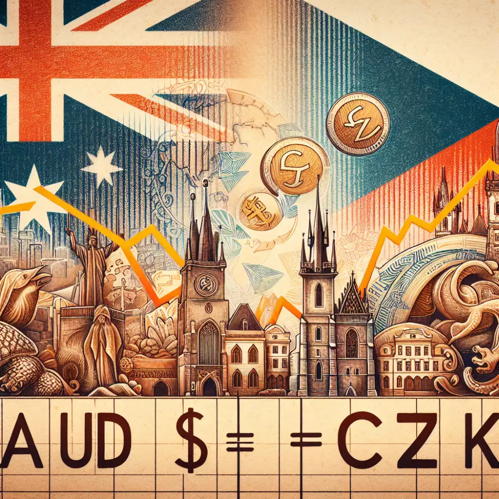 aud to czk